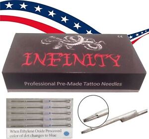 RL Round Liner Sterilized Tattoo Needle Pack of 10 pcs Sterile Needles