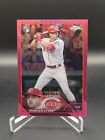 2023 Topps Chrome Spencer Steer Magenta Refractor /399 Rookie RC Reds