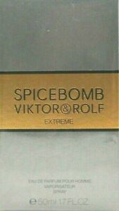VIKTOR&ROLF SPICEBOMB EXTREME Eau De Parfum Spray MEN 1.7 Oz / 50 ml BRAND NEW!