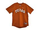 Nike Team Texas Longhorns Baseball Jersey Orange Stitched Sewn Men's Medium