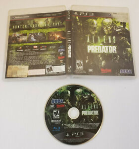 PS3 Aliens Vs. Predator Video Game Sega Sony PlayStation 3 Original Case