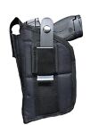 Nylon Belt or Clip on Gun Holster for Walther : P-22 with Laser