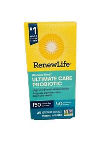 Renew Life Ultimate Flora Adult Ultimate Care Probiotic - 150 Billion 30 Caps