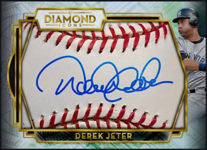 2021 Topps Diamond Icons Baseball Signature RARE - DEREK JETER MLB Digital Card