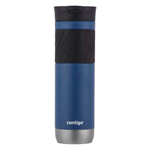 Contigo Byron Stainless Steel Travel Mug with SNAPSEAL Lid and grip