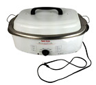 VINTAGE AROMA Housewares 18 quart Roaster Oven Slow Cooker Model ART-618 WORKS