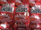 5 PACKETS - SUPRE SNOOKI LIT FOR SHORE BRONZER HOT TINGLE TANNING LOTION