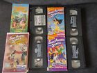 Disney Sing Along Songs VHS Lot of 4/ Early Years, Topsy Turvy,Bare Necessities