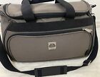 Travelpro Crew 5 Blue Carry On Luggage Duffel Tote Bag Shoulder Strap Brown