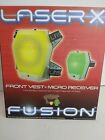 Laser X Fusion Front Vest + Micro Receiver Lot  New in Box.