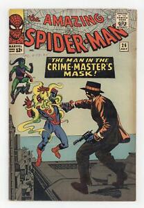 Amazing Spider-Man #26 VG 4.0 1965