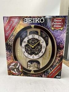 Seiko Melodies in Motion Musical Wall Clock Collectors Edition Sealed in Box