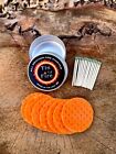 TIN OF FIRE All Weather Fire Starting wafers camping hunting survival backpack