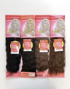 Blended Human Hair Super Bulk Wet and Wavy for Braiding 16-24'' Select Colors