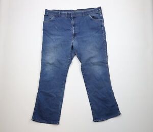 Vintage 70s Streetwear Mens 46x30 Distressed Wide Leg Bell Bottoms Jeans USA