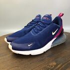 Nike Air Max 270 Womens Size 11 Blue Athletic Running Shoes Sneakers