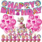 39PCS Barbie Birthday Party Decoration lot kit Girls – Colorful Happy Birthday