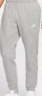 Nike Sportswear Fleece Joggers Sweatpants Grey Tapered Leg Mens  716830 XL
