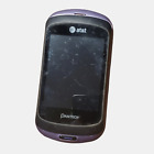 AT&T Pantech Swift P6020 Purple Lavender Slide Slider Mobile Cell Phone