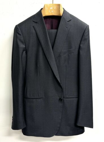 Ermenegildo Zegna Su Misura “Fit Mila” Gray Trofeo Wool 2-Piece Suit, Size 44