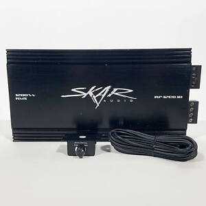 USED SKAR AUDIO RP-1200.1D 1600 WATT MAX POWER CLASS D MONOBLOCK SUB AMPLIFIER