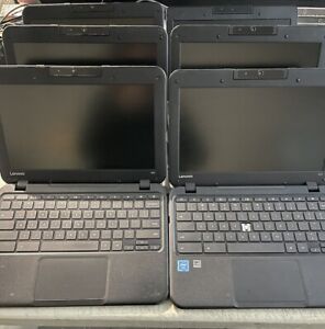 Lot of 6 Lenovo N22/N23 Chromebooks-Parts/Repair *see description* AS IS