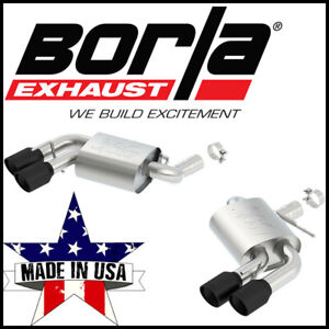 Borla ATAK Axle-Back Exhaust System fits 2016-2024 Chevy Camaro SS 6.2L V8 (For: 2016 Camaro)