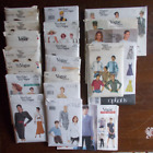 Lot 20 VOGUE Women's Sewing Patterns Sz. 6-12 Cut/Used Date From 1970s thru 2000