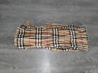 Burberry Lightweight Giant Check Wool & Silk Scarf In Archive Beige 70 x 8