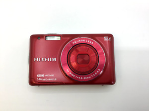 24267 FUJIFILM FinePix JX600 Digital Camera RED Used in Japan - Tested Working