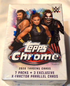 2020 WWE Topps Chrome 7 Pack Box!!!