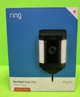 Ring Spotlight Cam Plus 1080p Plug-In Camera Black -BRAND NEW FACTORY SEALED!