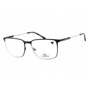 Lacoste Men's Eyeglasses Clear Lens Matte Blue Metal Full Rim Frame L2287 410
