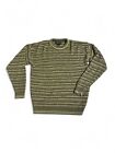 Vintage Jantzen 90s Grandpa Sweater Mens Size Large Green Chunky Knit Cosby