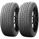 (QTY 2) 225/45R17 Falken Ziex ZE950 A/S 94W XL Black Wall Tires