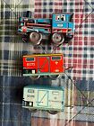 Vintage 1950's DBGM Tin Litho Train Engine & Cars Made in West Germany