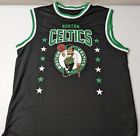 Boston Celtics Jersey Men's Size L Black Green Graphic #46