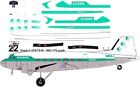Ozark  Douglas DC-3 Pointerdog7 decals 4 Testors Italeri 1/72 kit