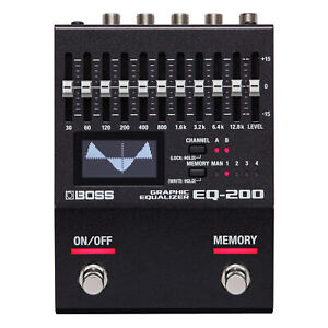 Boss EQ-200 10-Band Graphic Equalizer Pedal