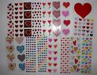 Mrs. Grossman sticker 1 sheet hearts love valentine's - You Choose