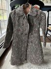 Miss Grant Girls Wool Dress Party Holiday Coat Made In Italy Sz 10 NWOT