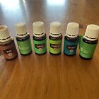 Young Living Essential Oils 15 ml (Lot Of 6 Bottles) 50-90% Full