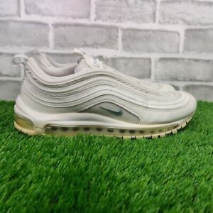 Nike Air Max 97 White Wolf Gray Athletic Shoes Sneakers 921826-101 Mens Size 9