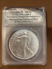 New Listing2021 S- American Silver Eagle- ANACS- MS70- First Strike- Emergency Production