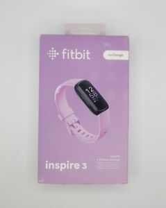 Fitbit Inspire 3 Heart Rate Monitor Health & Fitness Tracker | Lilac Bliss