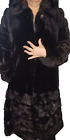 Glamorous MINK Coat Hooded Fur / Новая Норковая Меховая Шуба с капюшоном