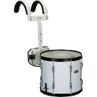 Sound Percussion Labs Marching Snare Drum with Carrier 13 x 11 in. White