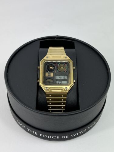 Citizen Star Wars C-3PO Vintage Ana-Digi Quartz Stainless Steel Gold Tone Watch