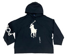 Polo Ralph Lauren Men's Black Poncho Style Hoodie Pullover