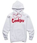 NWT Authentic Berner Cookies Clothing CKS Original Logo White/Red Hoodie